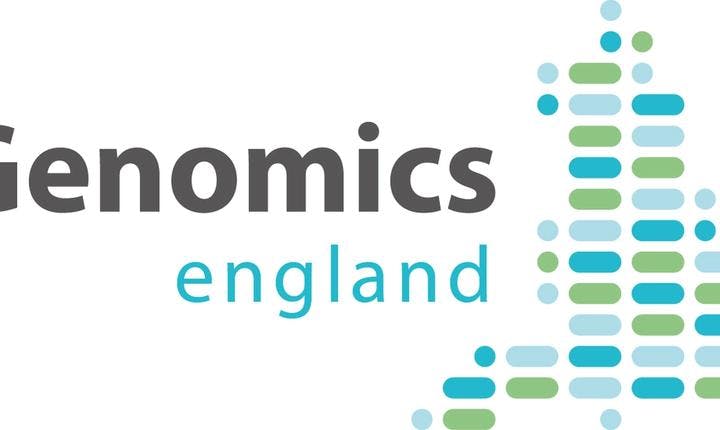 The Genomics England logo